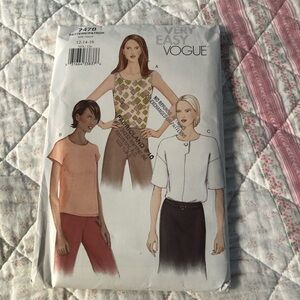 Very Easy Very Vogue Sewing Pattern 7478-12-14-16- hard to find pattern